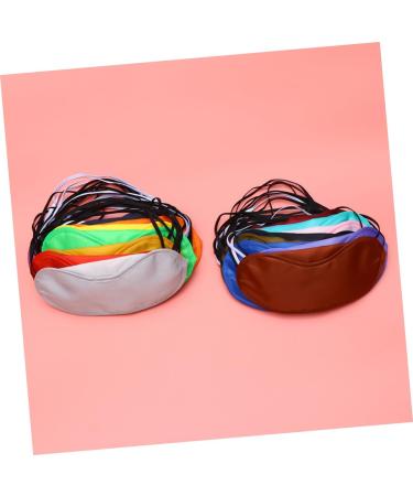 FRCOLOR 21pcs Cartoon Blindfold Sleeping Set - Blackout Eye Pillow Elbow Pad Night Blindfold & Lip Mask - Perfect Travel Goggles for Sleep & Relaxation - Buy Online on GoSupps.com