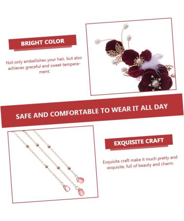 minkissy Accessories antique ball hair clip flower hair womens hair accessories headpiece for women hair clip for women chinese hair accessories ball hairpin girl Miss zinc alloy Zinc - Buy Online on GoSupps.com