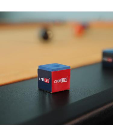 CyeeLife Professional Billiard Chalk - 6 Blue Pieces | Premium Billiard Accessories for Perfect Pool Performance - Buy Online on GoSupps.com
