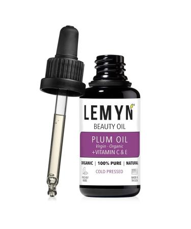 Plum Kernel Face Oil |Supercharged with Vitamin C & E | Freshly Made | Luxurious Hydration & Glow | Organic & Natural | Handcrafted Freshness from Santa Barbara CA 0.5 Fl Oz (Pack of 1) - Buy Online on GoSupps.com