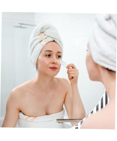 OHPHCALL 4pcs Cosmetic Makeup Spatula Shadow Seal Scraper Cosmetics Tool Palette Stainless Steel Silver 1 g (Pack of 1) Silverx4pcs - Buy Online on GoSupps.com