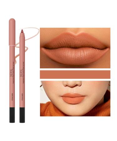 AONAT Professional Waterproof Lip Liner - Soft Long-Lasting Lip Contour Pencil in Apricot | Matte Finish for Perfect Kiss & Color - Buy Online on GoSupps.com