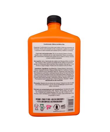 Lola Cosmetics Minha Lola Minha Vida Conditioner 500g | Best Moisturizing Conditioner for All Hair Types - Shop Internationally! - Buy Online on GoSupps.com
