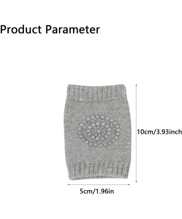 Dinghaole 4 Pairs Baby Crawling Anti-Slip Knee Pads - Unisex Toddler Safety Protectors - Soft & Breathable for Comfortable Crawling - Buy Online on GoSupps.com