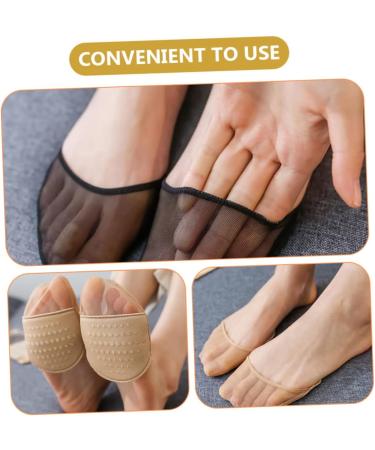 FRCOLOR 20 Pairs of Half Socks Silicone Ordinary Women's Forefoot Pads - Buy Online on GoSupps.com