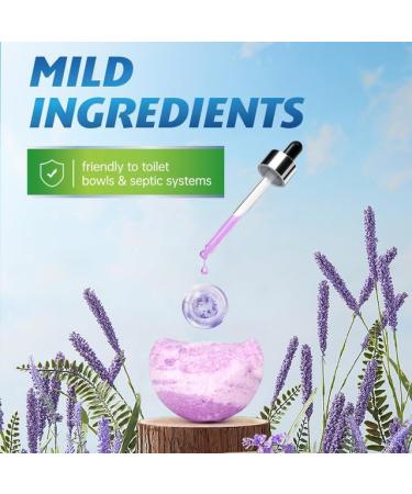 15 Pack Fizzy Toilet Bowl Cleaner Bombs - Natural & Colorful Tablets for Sparkling Toilets | Eco-Friendly Household Cleaning Essential - Buy Online on GoSupps.com