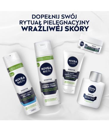 Nivea For Men Sensitive gentle face cream 75 ml - Buy Online on GoSupps.com