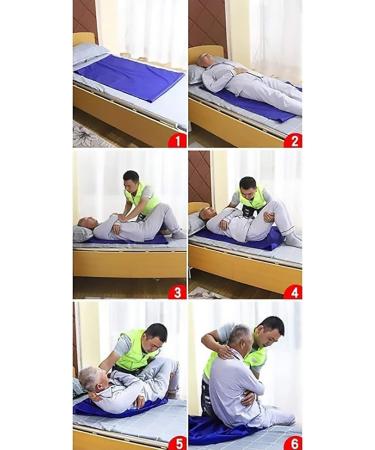 Reusable Slide Sheet Elderly Turning Over mat Bedridden Patient Transfer mat Tubular Durable Transfer Sheet Easy to Dry Lightweight (Size : 118 * 76cm) - Buy Online on GoSupps.com