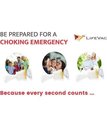 LifeVac Blue Travel Kit - Portable Choking Rescue Device for Kids & Adults - Buy Online on GoSupps.com