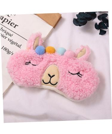 FOMIYES 4 Pcs Cartoon Eye Mask for Kids | Sherpa Fleece Sleep Masks | Plush Fabric Eye Patch for Travel & Sleep | Perfect for Girls & Adults - Buy Online on GoSupps.com