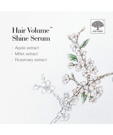 New Nordic Hair Volume Shine Hair Serum 75ml Restores healthy looking hair Provides shine and volume Suitable for men and women - Buy Online on GoSupps.com