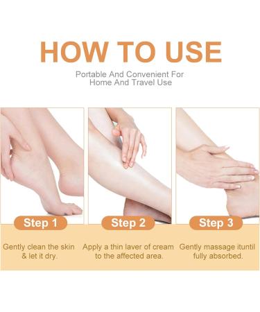 Honey Foot Cream Hand & Heel Cream for Very Dry Hands & Feet (40 ml) Cracked Heel Repair Cream Intensive Moisturising for Cracked Skin for Women & Men - 40g - Buy Online on GoSupps.com