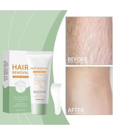  Jukeoiu Hair Removal Cream - Leg Cream Smoothing Lotion Without Irritation Suitable for Men and Women Underarms Legs and Bikini Line - Buy Online on GoSupps.com