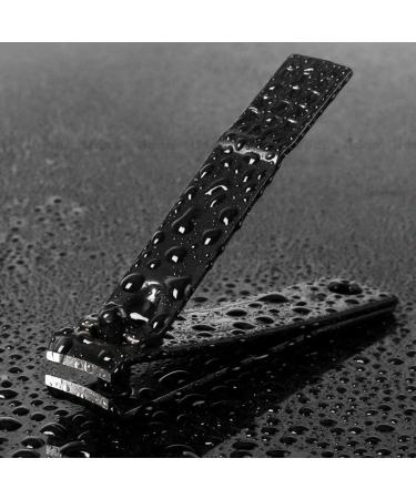 UNbit Nail Clipper Nail Clippers for Adults/Stainless Steel Black Nail Clippers 1.5 * 8cm Stainless Steel Multifunctional Nails - Buy Online on GoSupps.com