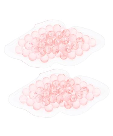 minkissy Ice Plaster For Injuries 2 Reusable Cold Compresses Cooling Lip Masks With Elastic Gel For Women 800X400X150CM pink