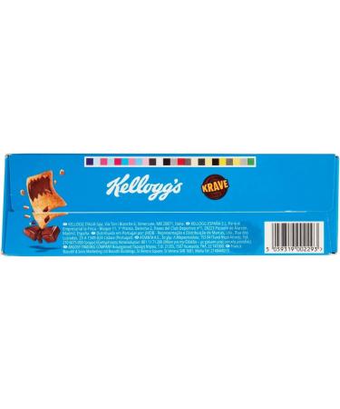 Kellogg's 3x Kelloggs Krave Milk Choco Flavor Cerealia bundle wheat oats and rice with milk chocolate filling 410 g - Buy Online on GoSupps.com