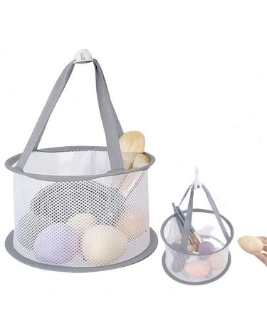 WANYANG Mini Makeup Brush Dryer Net Bag Small Hanging Drying Net Portable beauty eggs Drying Net Mesh Drying Rack for Makeup Brushes Eggs and Sponge Puffs