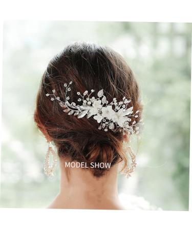 Ipetboom Wedding Hair Comb Tiara Combs Crystal Hair Comb Rhinestone Hair Comb Rhinestone Comb Bride Wedding Millet Beads Bride Comb - Buy Online on GoSupps.com