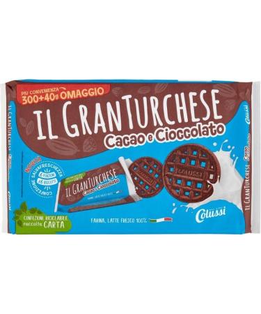  CAIYA 3 x Colussi Le GranTurquoise with cocoa and dark chocolate 6 servings of freshness 340g 3 packs  - Buy Online on GoSupps.com