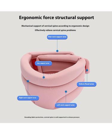 Neck Tension Reliever Neck Brace for Neck Pain and Support Soft Cervical Collars for Sleeping Support Neck Brace for Anti snoring and Neck Pain Support (Black) - Buy Online on GoSupps.com