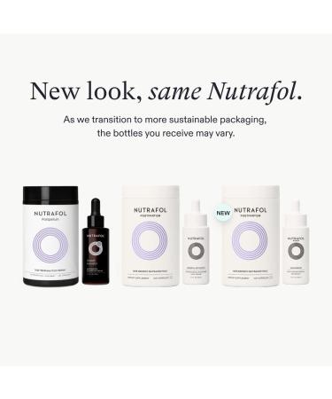 Nutrafol Postpartum Hair Growth Supplements & Serum - Clinically Proven for Thicker Hair - 1 Month Supply - Buy Online on GoSupps.com