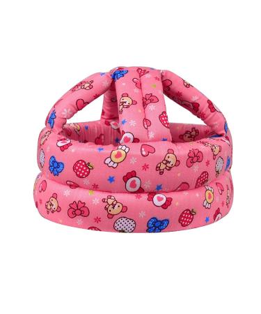 Baby Head Protector for Crawling Infant Safety Helmet & Walking Baby Helmet for Age 6-36 Months Pink Candy(1pc)