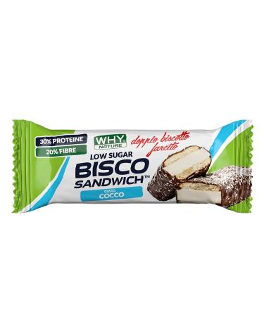 WHY NATURE BISCO SANDWICH 45 GR Coconut
