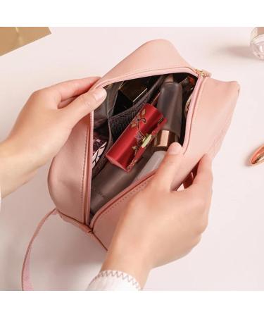 Buy Yueton 4 Pack Chinese Style Brocade Lipstick Case - Unique Satin Holders with Mirror for Women - Random Colors - Perfect Gift - Buy Online on GoSupps.com