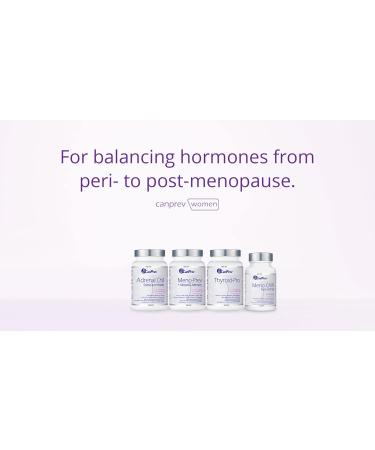 CanPrev - Meno Chill Fast-Acting for Women 60 v-caps - Helps Support Healthy Mood Balance During Menopause - Helps to Relieve Restlessness and Nervousness - Buy Online on GoSupps.com