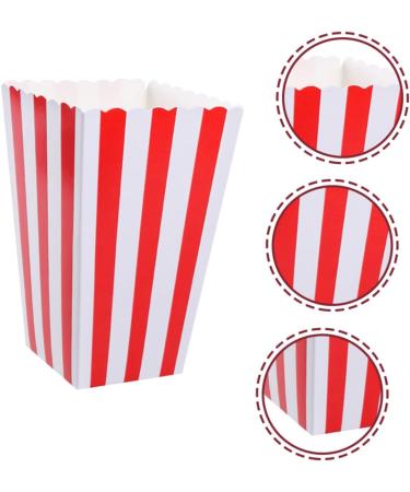 HOMSFOU 50 Pcs Boxes Popcorn Carton Popcorn Holder Popcorn Bowl Popcorn Bags Movie Night Gift Popcorn Machine Popcorn Packets Popcorn Containers Gifts Popcorn Bucket Classic Paper Gift Bag - Buy Online on GoSupps.com