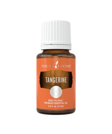 Young Living Tangerine Essential Oil 15ml - 100% Pure and Premium-Grade - Organic Sweet Citrus Aroma - Aromatherapy Diffuser Blend - Ideal for Massage and Relaxation
