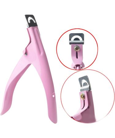 Restly(TM) Acrylic False Nail Tip Clipper Cutter Pink - Buy Online on GoSupps.com