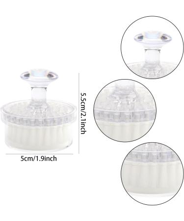 Miaija Facial Cleansing Brush Beauty Exfoliator Crystal Brush Manual Handheld Face Scrubber Skincare Portable Care Massaging Face Cleaner for Women Man - Buy Online on GoSupps.com