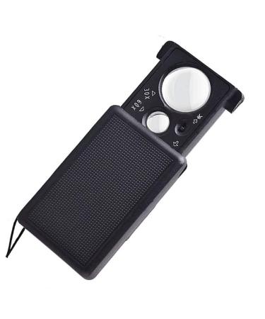 Handheld Magnifier with Metal Handle High Clarity Reading Magnifying Glass for Book Newspaper Maps Print Soldering Repair Science and Craft Great for Seni