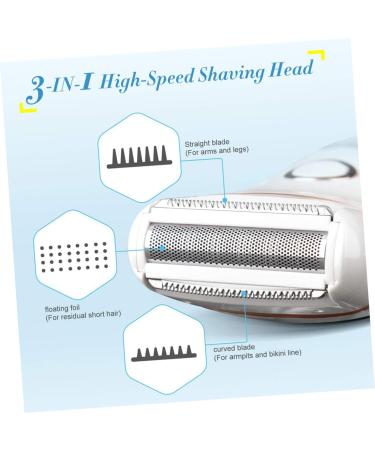 Fomiyes Women's Electric Hair Remover - Facial Shaver & Epilator for Effortless Hair Removal - Buy Online on GoSupps.com