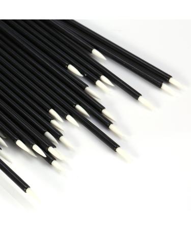 Brino 100 Pcs Disposable Eyeliner Brush Set - Premium Eye Shadow Applicators for Flawless Eye Makeup | International Shipping Available - Buy Online on GoSupps.com