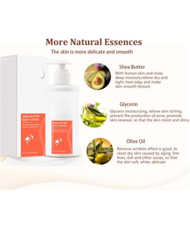 Enhancing Shea Butter Deep Conditioning Moisturizing Hand and Body Lotion 250g Body lotion Cream Shea Butter Moisturizing Body Lotion Nourishing Body Care Cream for All Skin Types - Buy Online on GoSupps.com