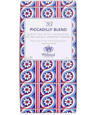  Whittard Whittard | Piccadilly fruity and floral black tea | Black Tea & Hibiscus Flavors - 3 x 25 Tea Filters (150 Gr) | Karkad et Tea Black Tea - Buy Online on GoSupps.com