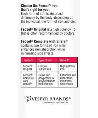 Feosol Original Vitamins 120 Count by Feosol - Buy Online on GoSupps.com