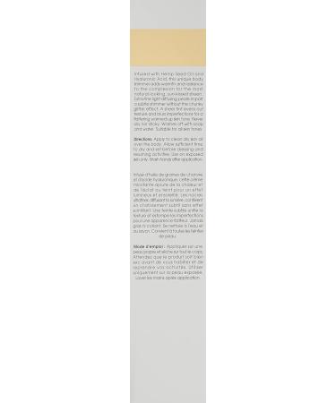 Deborah Lippmann Rich Girl Hydrating Body Shimmer - Illuminating Lotion with Hemp Seed Oil & Hyaluronic Acid | Highlighter & Body Glow | 5oz - Buy Online on GoSupps.com