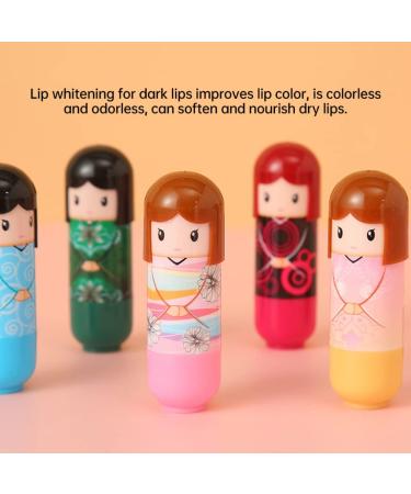 Lip Balm Doll Shaped 24 Lips Repair Moisturizer for Remove Dead Skin Nourishing (1 Box) lip moisturizer - Buy Online on GoSupps.com