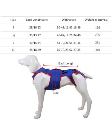 Small Dog Back Brace Spinal Support Pet Support and Rehab Harness Soft Hip Leg Support - D-Ring and Reflective Strips Dog Back Brace for Dogs Dogs Back Prevention Helps Hurt Relief - Buy Online on GoSupps.com