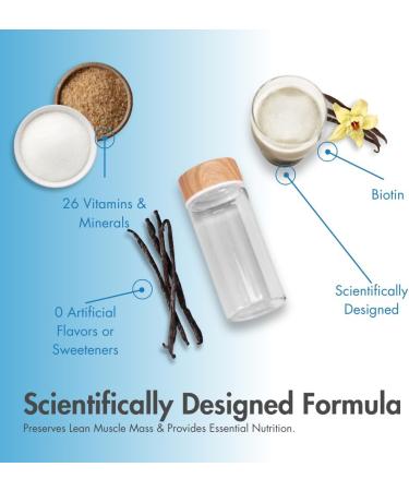 Biocare Nutritional Beverage for GLP-1 Users Dietary Powder Drink Provides 30g Essential Protein 26 Vitamins/Minerals Helps Ease Nausea Bloating Constipation Vanilla - Buy Online on GoSupps.com