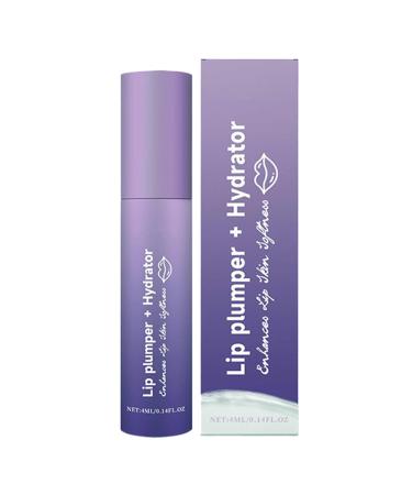 Lip Plumper Moisturizing Lip Balm - 4ml Lip Filler for Dry Lips Tinted Lipstick Lightweight Moisturizer and Gercot