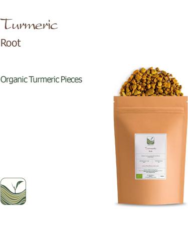 Turmeric Kurkuma Root Organic Spice - The Spice of Life Tea - Curcuma Longa - Curcumin Herbal Tea 700g - Buy Online on GoSupps.com