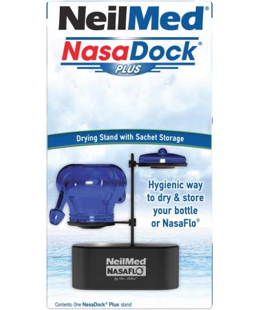 Buy NeilMed NasaDock Plus Stand Black - Premium Nasal Irrigation Device - Buy Online on GoSupps.com