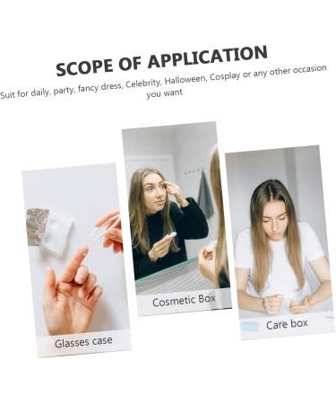 Buy Solustrie 8 STK Contact Lens Container Set | Tweezers & Storage Case for Travel | Ideal Lens Storage Solution - Buy Online on GoSupps.com