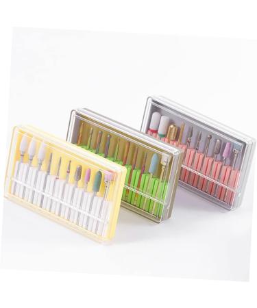 minkissy 1 Set Nail Grinding Polisher Nail File Drill Bits Grit Gel Nails Bit Nail Drill Bits Manicure Drill Bits Efile Nail Drill Manicure Pedicure Kit Power Tools Electric File Acrylic - Buy Online on GoSupps.com