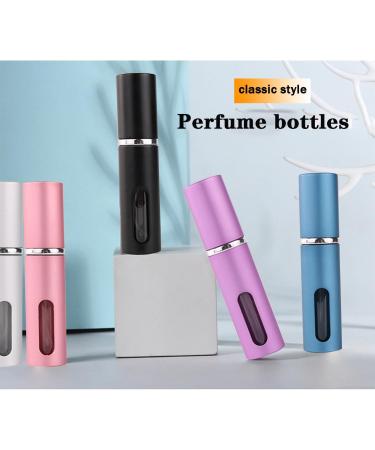 FZSECRIU Perfume Atomiser for On the Go Perfume Filler Perfume Atomiser Refillable Perfume Travel Bottle 5 ml Glass with Funnel Dropper - Buy Online on GoSupps.com