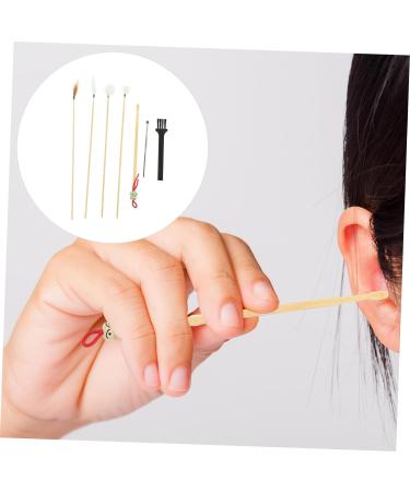 Ear Cleaning Kit with Bamboo Ear Pick & Spiral Cleaner - 1 Set for Safe Ear Wax Removal - Buy Online on GoSupps.com